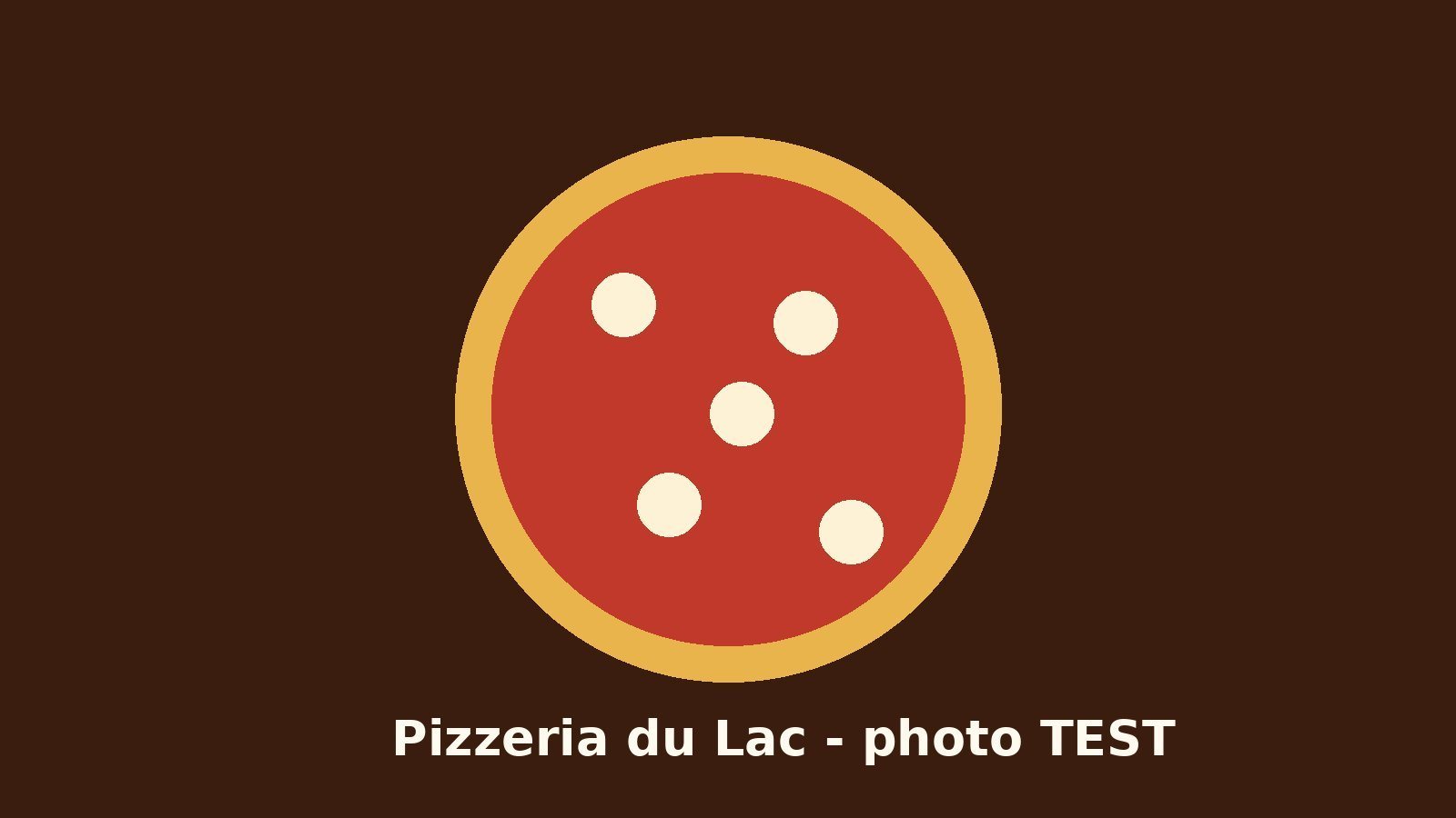 Une pizza sortie du four